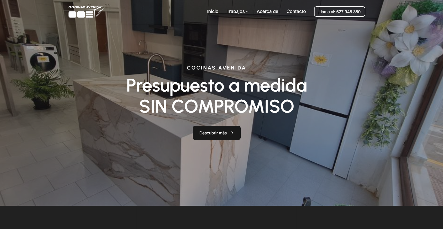 Desarrollo y Diseño de Página Web para estudio de cocinas